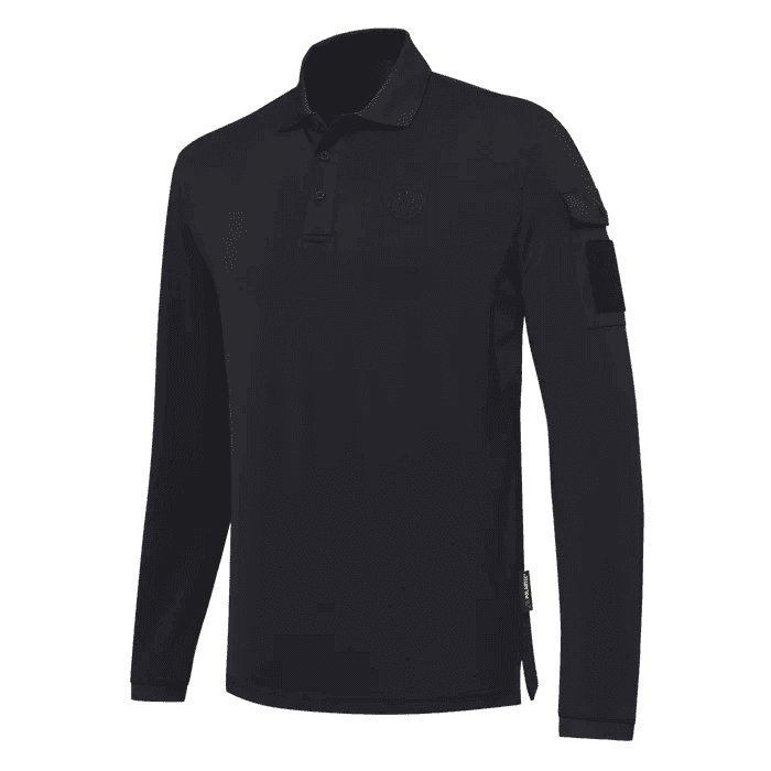 Beretta Miller Polo Long Sleeves (Color: Black, Size: Large)