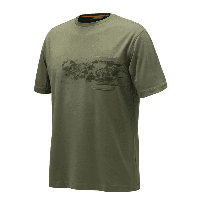 Beretta Tactical T-shirt (Color: Green Stone, Size: Medium)
