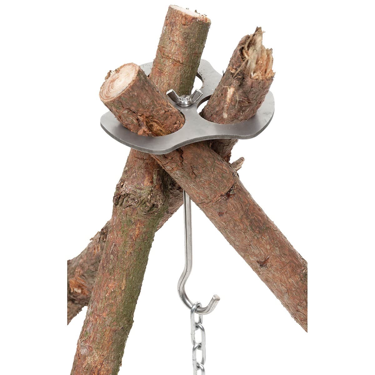 MFH Tripod Holder with Chain and Hook
