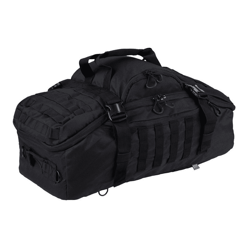 101 INC Tactical Weekender Bag 45L (Color: Black)