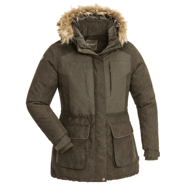 Pinewood Abisko 2.0 Jacket Women (Color: Suede Brown, Size: XL)