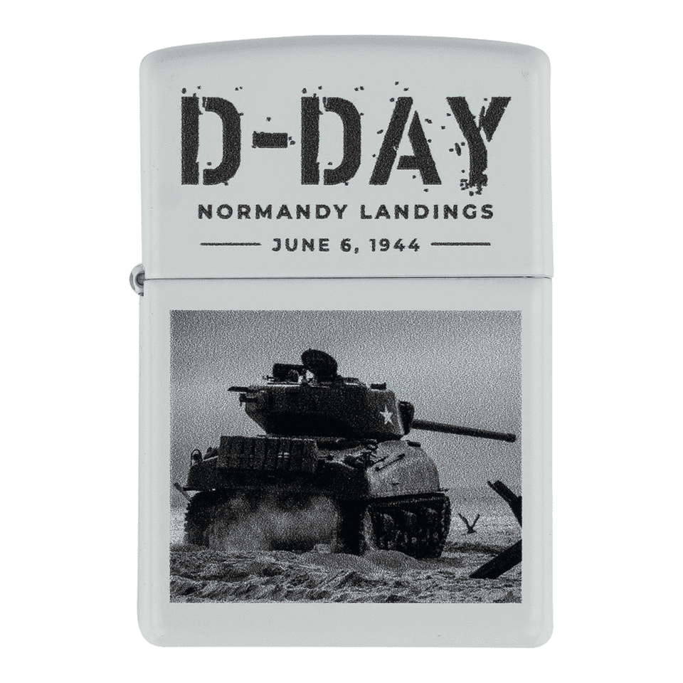 Zippo D-Day Sherman Tank