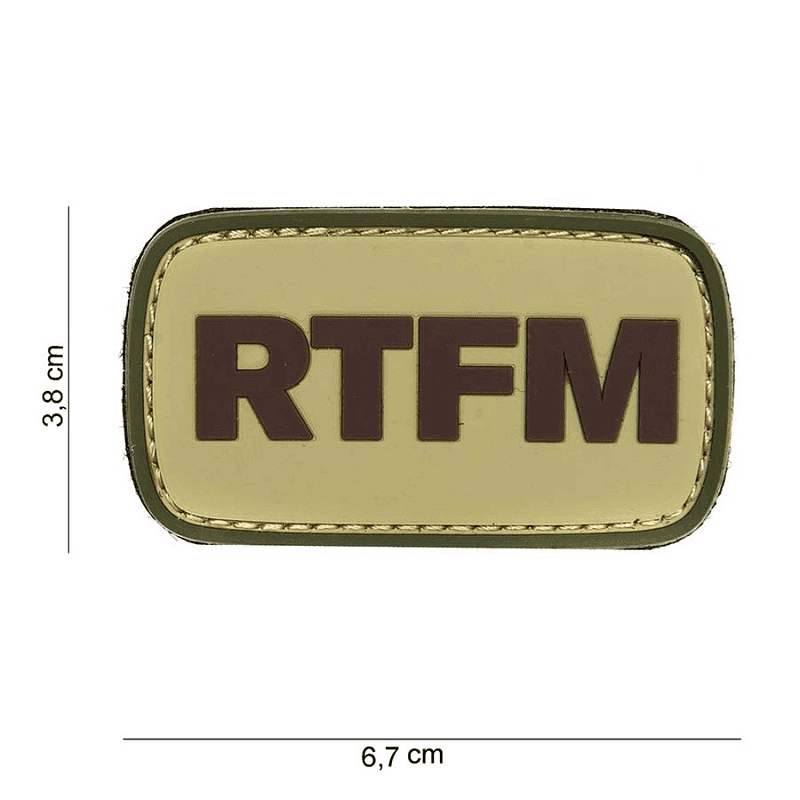 101 INC PVC Patch - RTFM