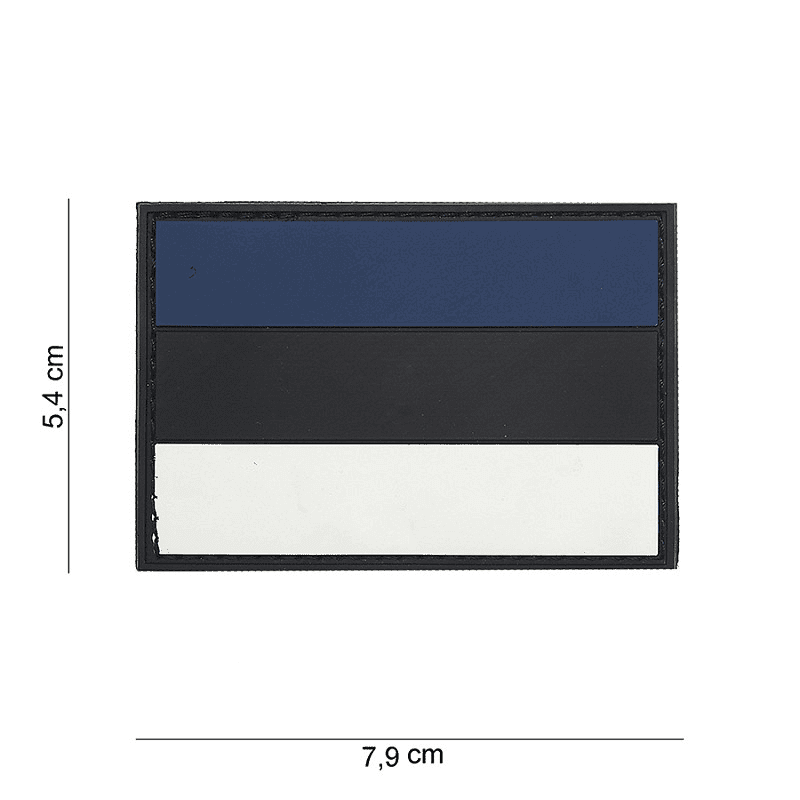 101 INC PVC Patch - Flag of Estonia