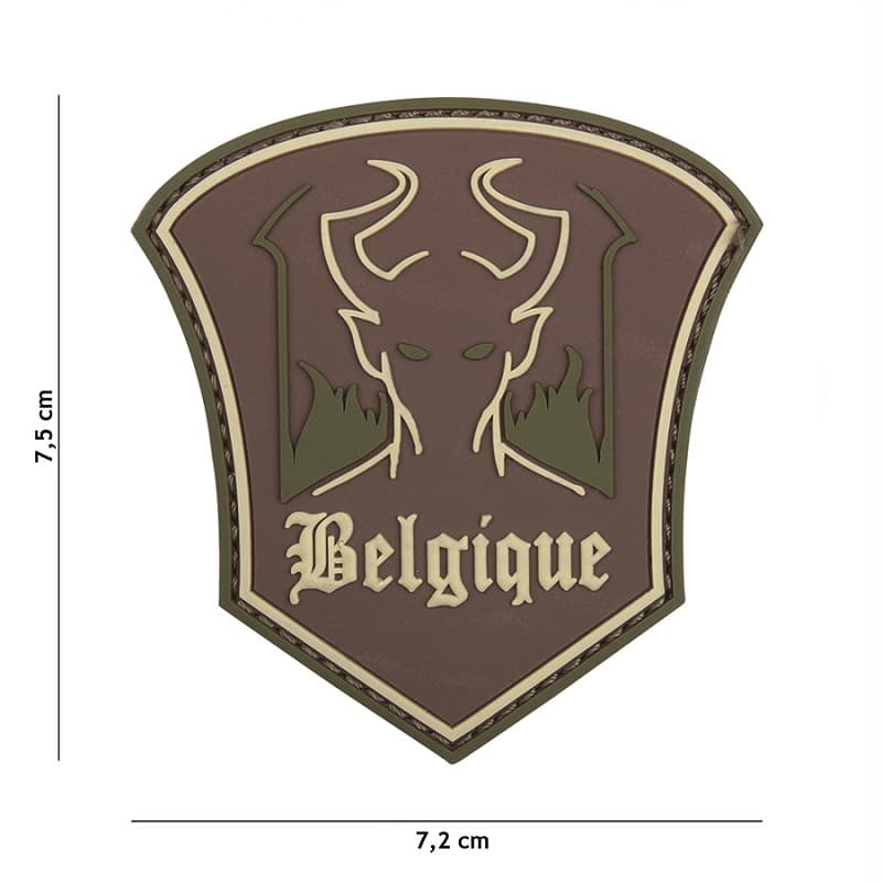 101 INC PVC Patch - Belgique Devil