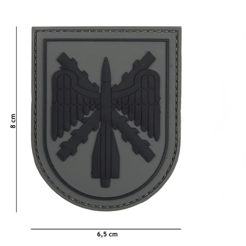 101 INC PVC Patch - Spanish Shield (Color: Yellow)