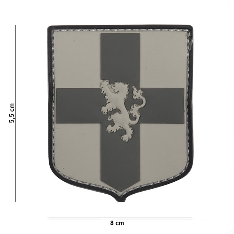101 INC PVC Patch - Dutch Shield (Color: Coyote)