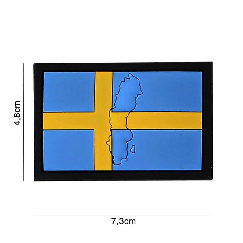 101 INC PVC Patch - Flag of Sweden 2.0