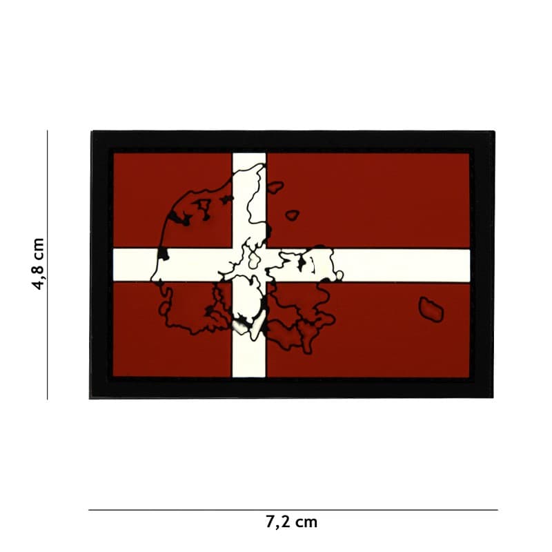 101 INC PVC Patch - Flag of Denmark 2.0