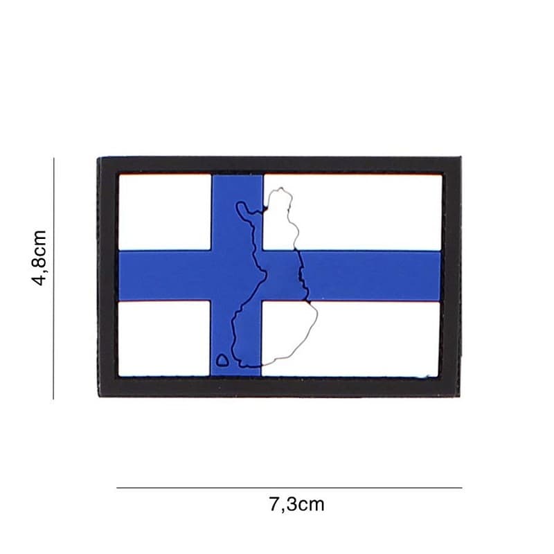 101 INC PVC Patch - Flag of Finland 2.0
