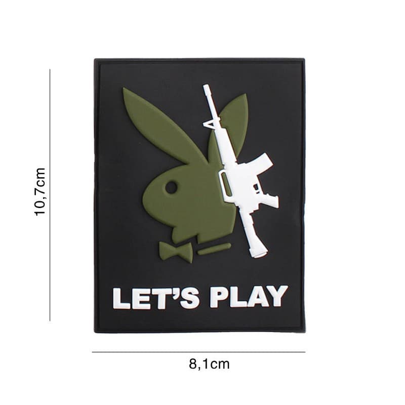 101 INC PVC Patch - Playboy Gun Let's Play