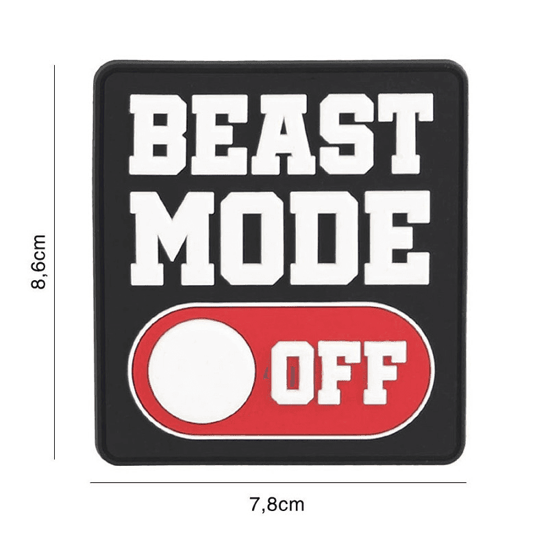 101 INC PVC Patch - Beast Mode OFF