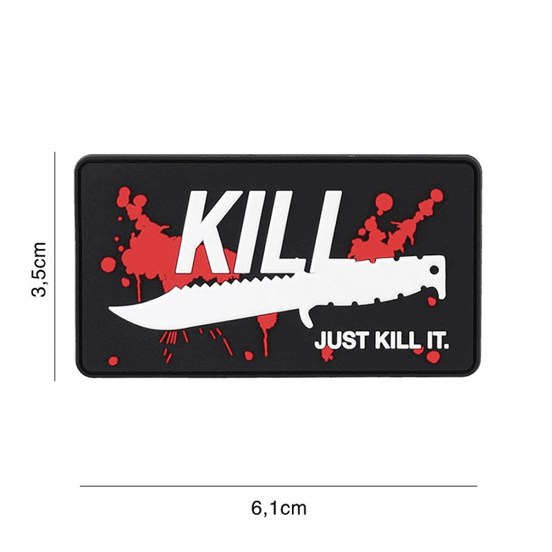 101 INC PVC Patch - Just Kill It (Color: Desert)