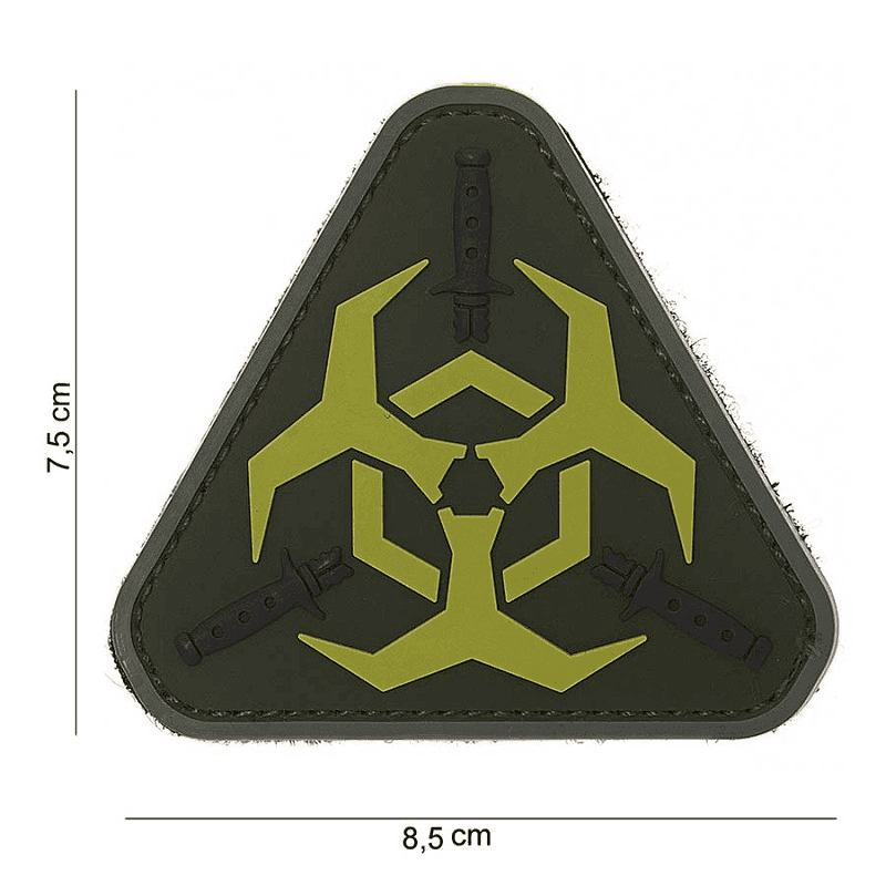 101 INC PVC Patch - Outbreak Response (Color: Red)