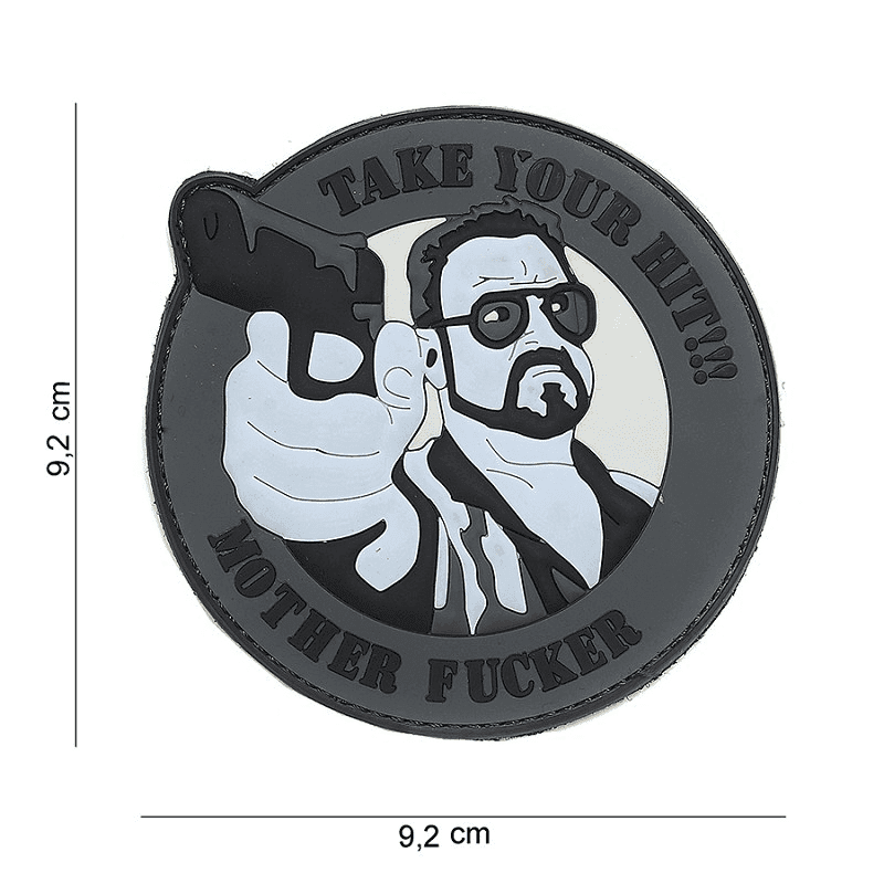 101 INC PVC Patch - Incorporated (Color: Grey)