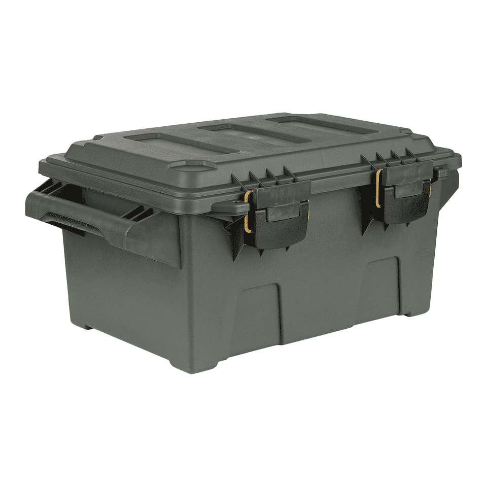 Fosco Plastic Ammo/Utility Box Compact (Color: Green)