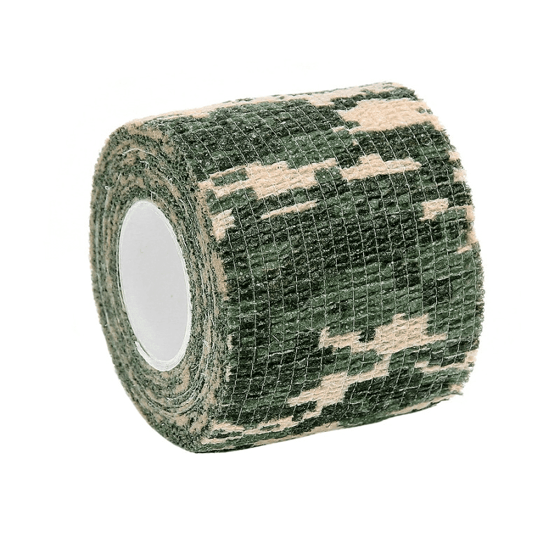 Fosco Camo Tape Adhesive 50mm (Color: Green)