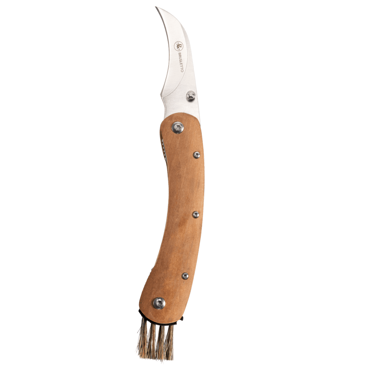 Brusletto Vedalen Mushroom Knife with Brush