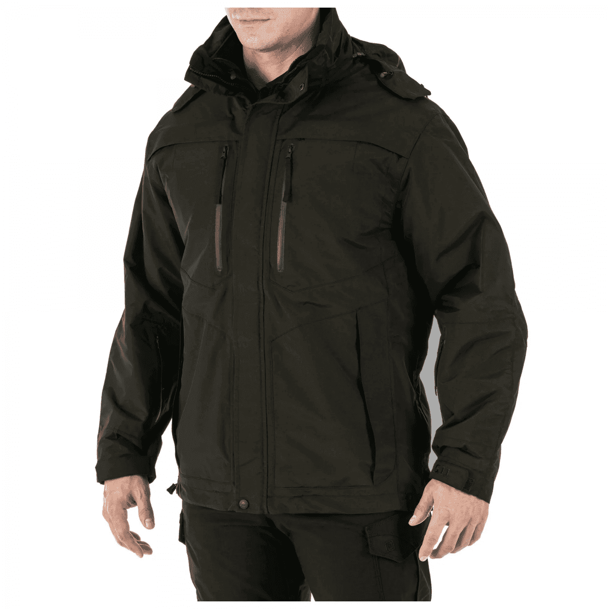 5.11 Tactical Bristol Parka (Color: Black, Size: 3XL)