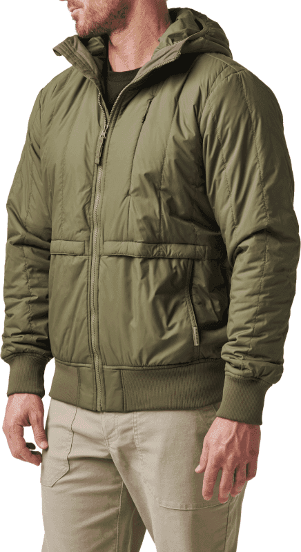 5.11 Tactical Thermal Jacket (Color: Ranger Green, Size: Medium)