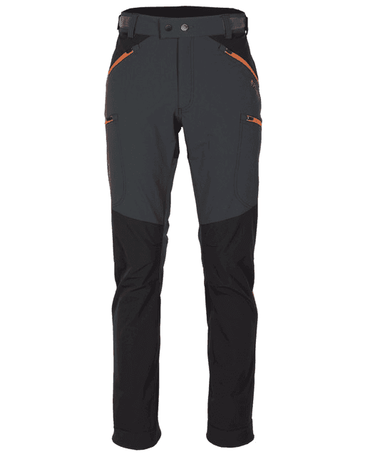 Pinewood Abisko Light Stretch Trousers (Color: Dark Anthracite/Black, Size: C60)