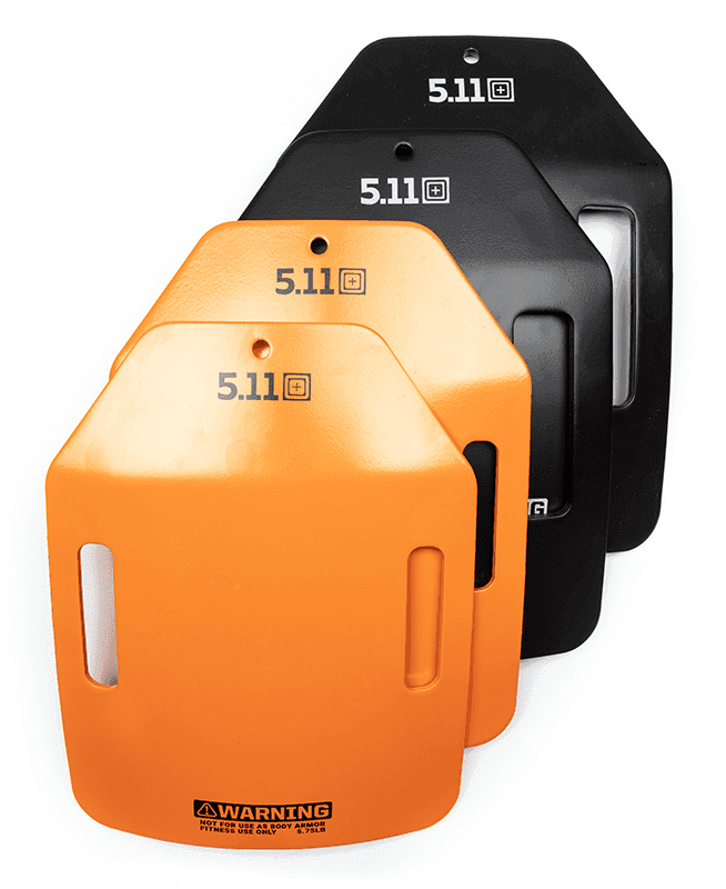 5.11 Tactical Weight Plate Pair 2.0 (Total weight: 5,21kg)