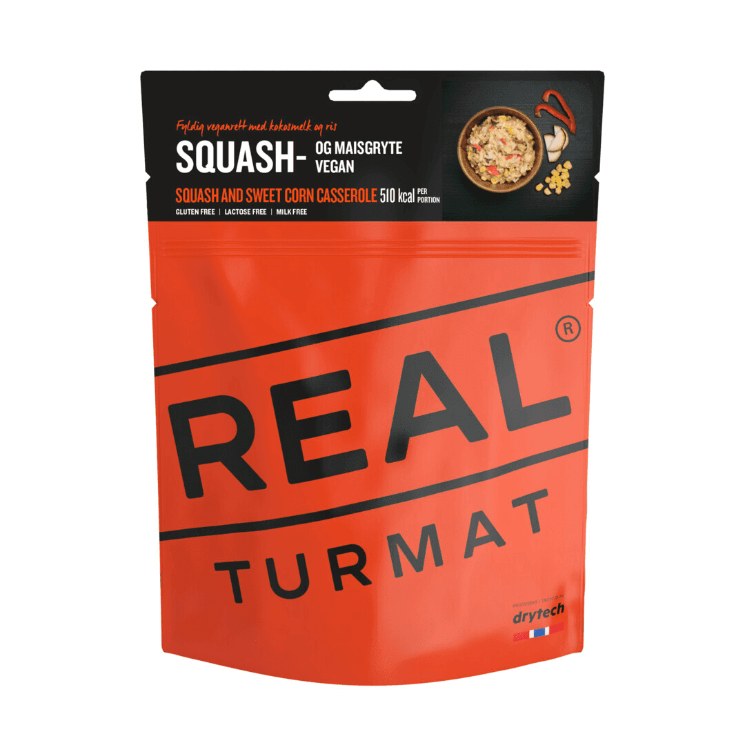 REAL Turmat Squash and Sweet Corn Casserole 133g