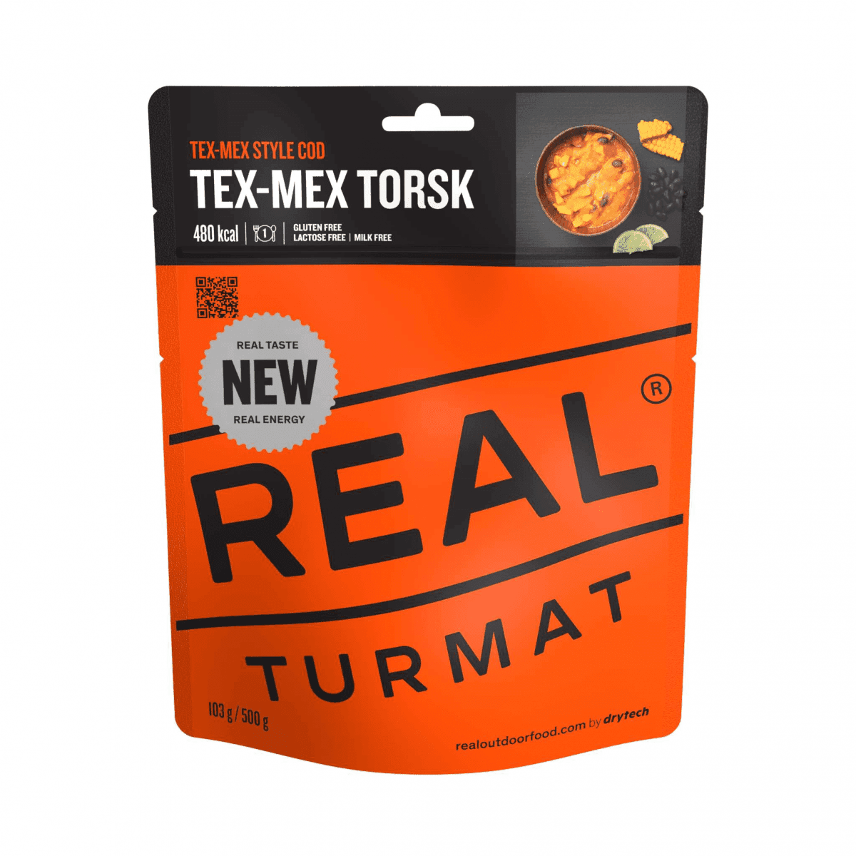 REAL Turmat Tex-Mex style Cod 103g