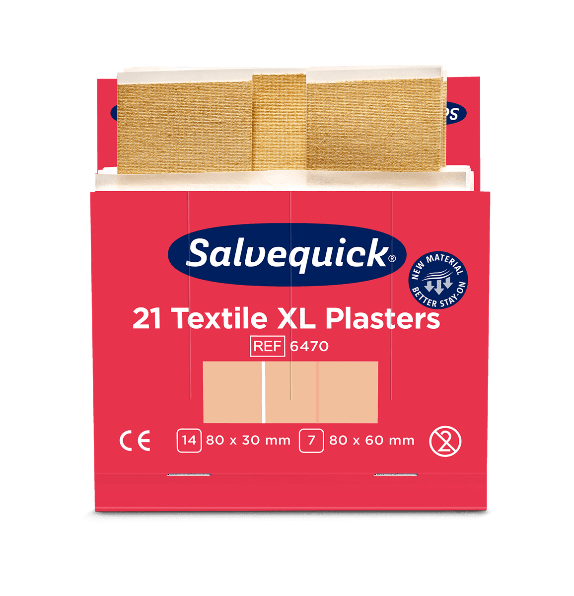 Salvequick Adhesive bandages XL 21pcs