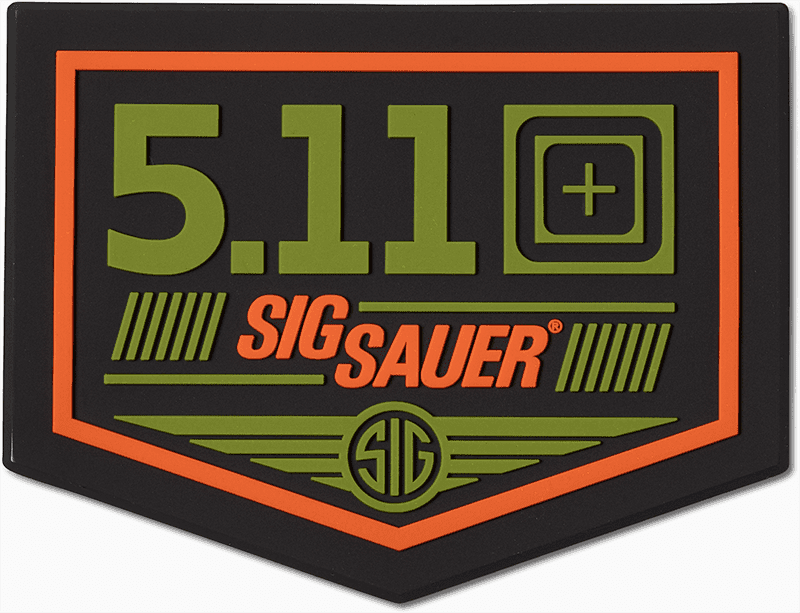 5.11 Tactical x Sig Sauer Emblem Patch (Color: Multi)