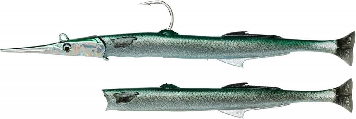 Savage Gear Salt 3D Needlefish Pulse Tail 30cm 105g (Color: Pearl White Silver)