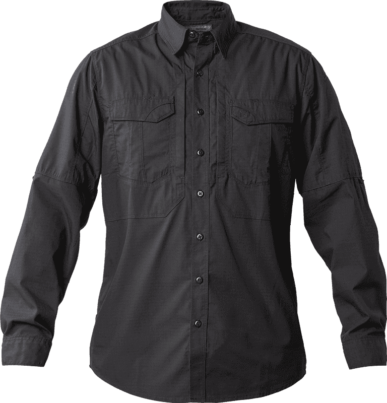5.11 Tactical Stryke Shirt (Color: Black, Size: Large)