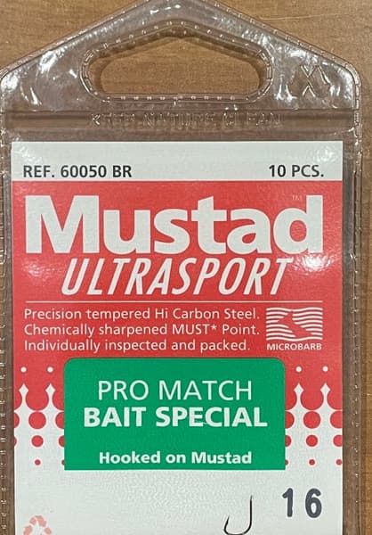Mustad Ultra Sport Pro Match Bait Special 10-Pack (Size: 18)