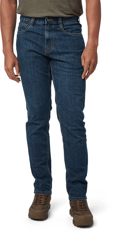 5.11 Tactical Defender-Flex Slim Jean (Color: Dark Wash Indigo, Waist: 36, Inseam: 36)