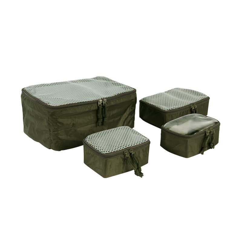 Tasmanian Tiger Modular Pouch Set (Color: Olive)