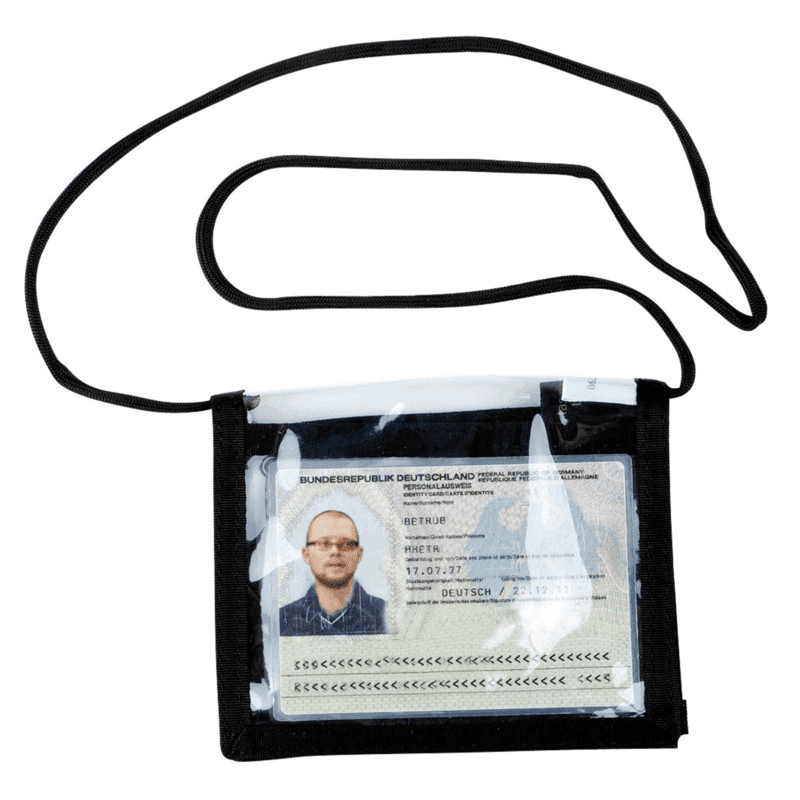 Tasmanian Tiger ID Card Holder Chest Pouch (Color: Olive)