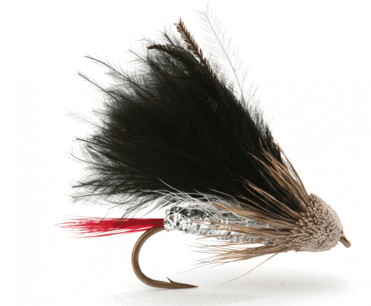 Umpqua Nymph Marabou Muddler Black #8