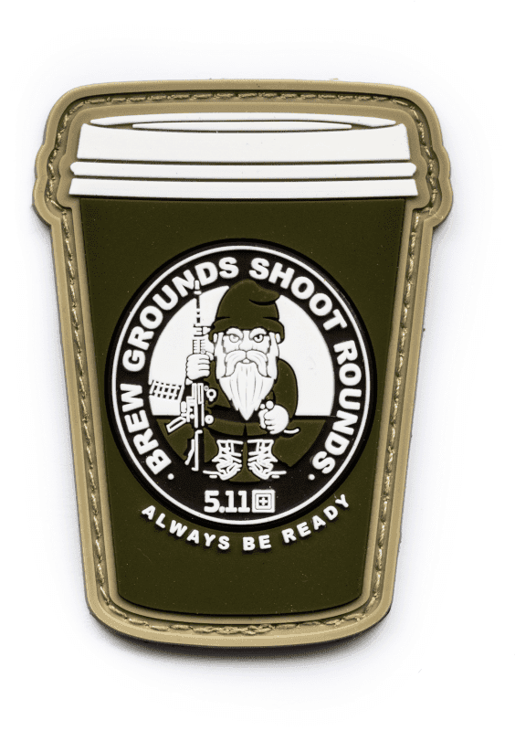 5.11 Tactical Brewed Grounds To Go Patch