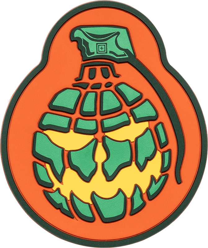 5.11 Tactical Jackolantern Grenade Patch