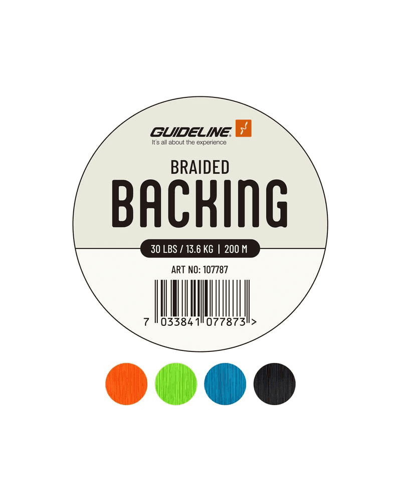 Guideline Braided Backing 30 lbs / 200 m (Color: Blue)
