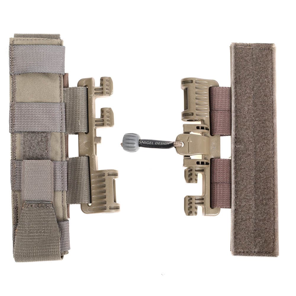 Snigel Squeeze Buckle Closure (Color: Black)