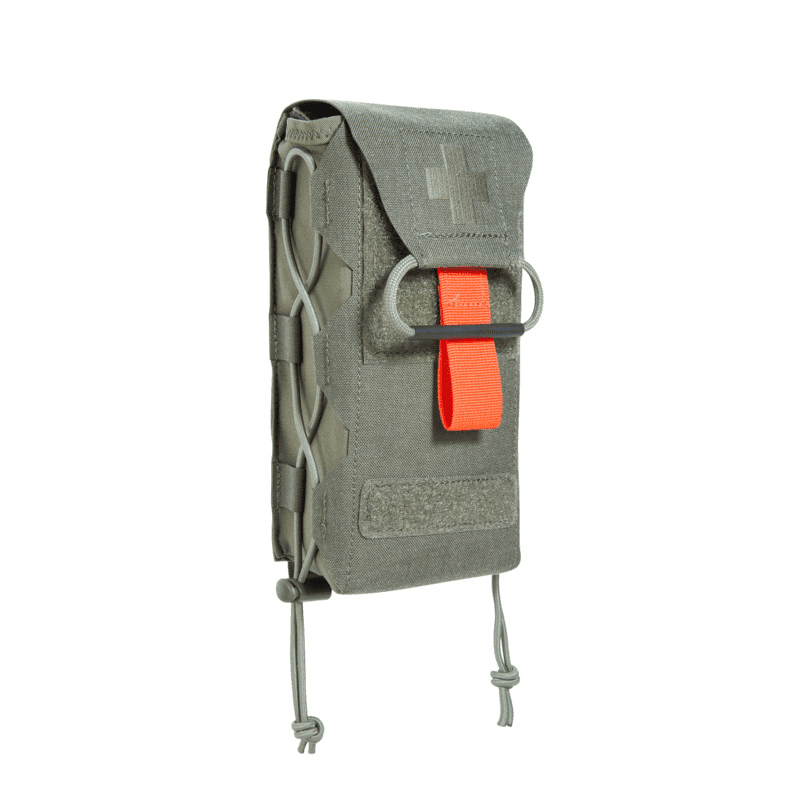 Tasmanian Tiger IFAK Pouch Vertical IRR (Color: Stone Grey Olive)