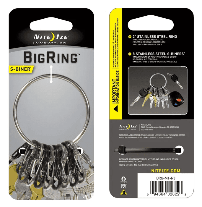 Nite Ize BigRing Steel S-Biners