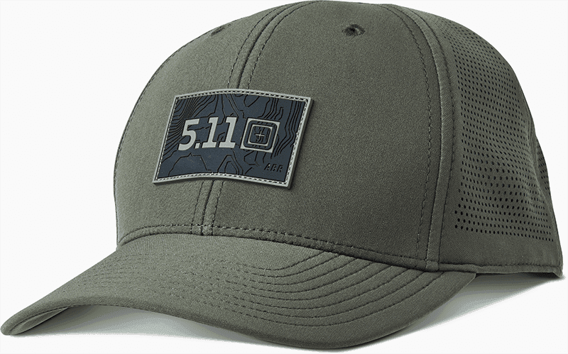 5.11 Tactical Topo Box Vent-Tac Cap (Color: Ranger Green)