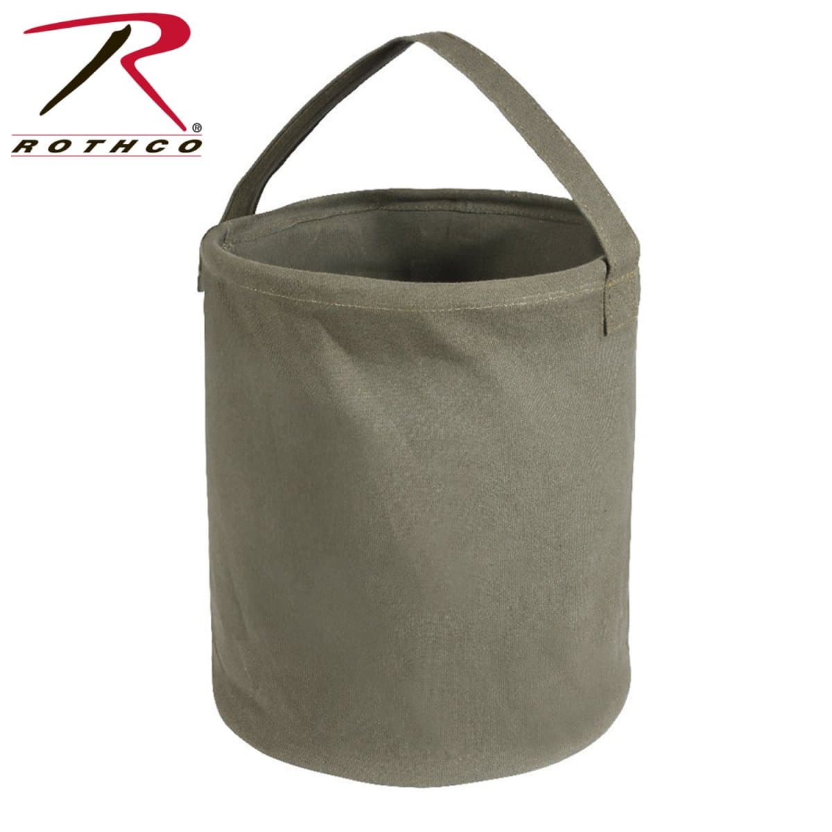 Rothco Canvas Water Bucket (Size: Medium)