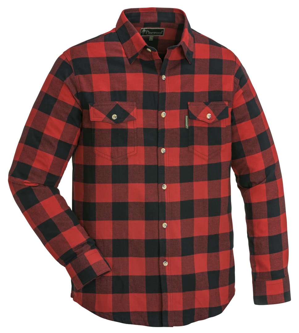Pinewood Flannel Shirt Voxtorp (Color: Mix, Size: Medium)