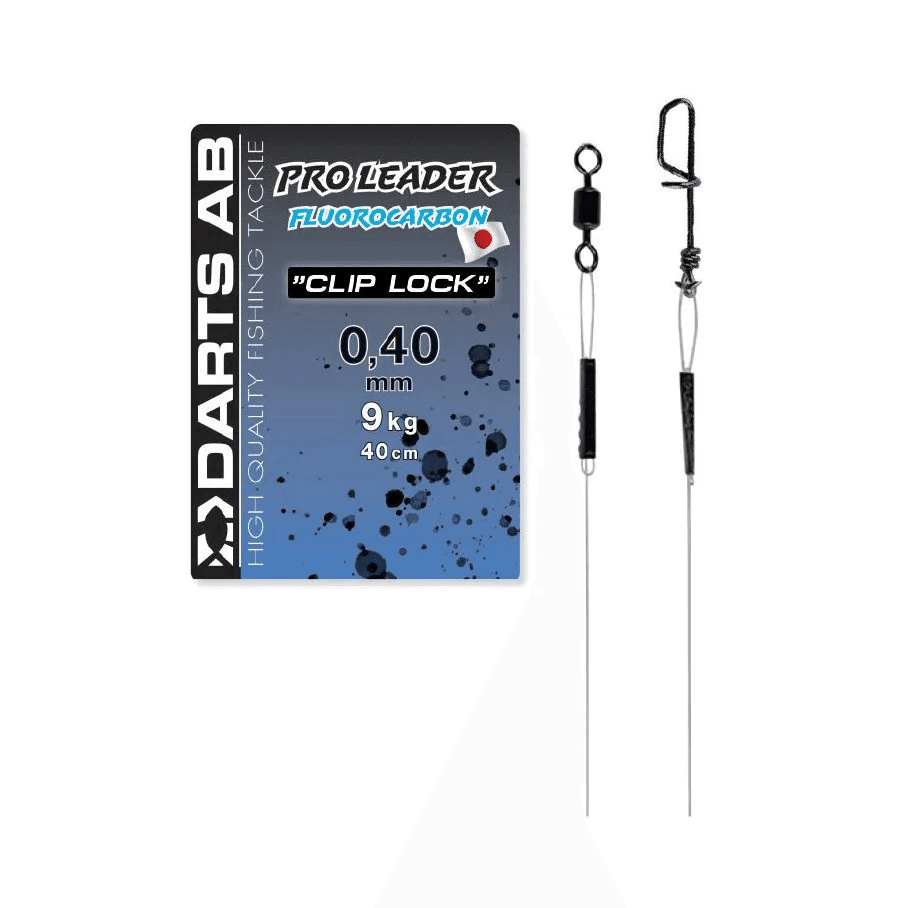 Darts Leader Cliplock Fluo. Carbon 40cm 9kg
