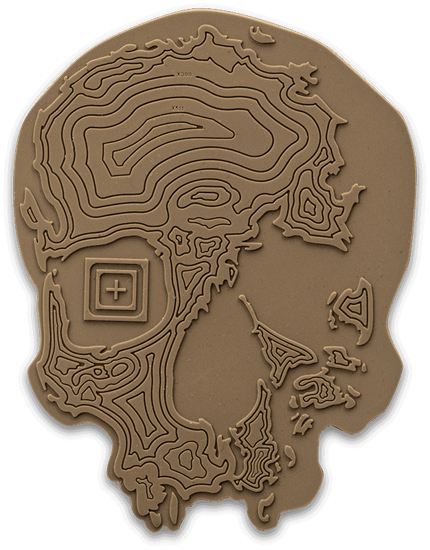 5.11 Tactical Topo Skull Desert Patch