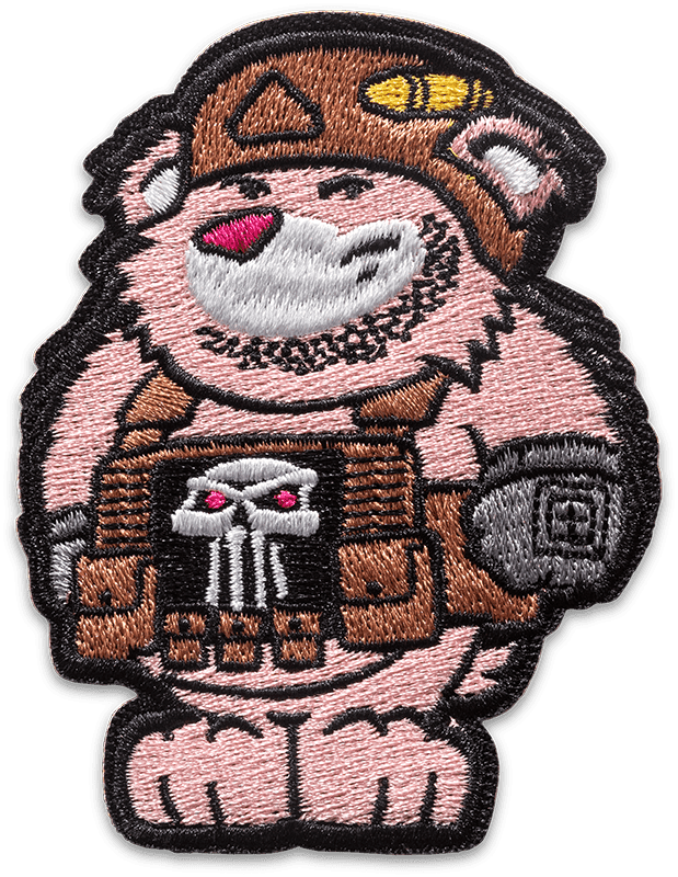 5.11 Tactical Gear Bear Patch (Color: Tan)