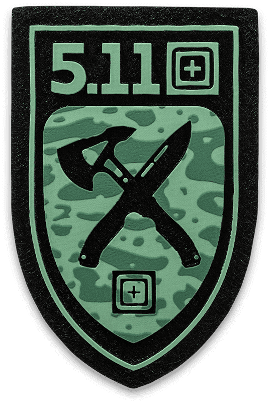 5.11 Tactical Crossed Blade Axe Patch